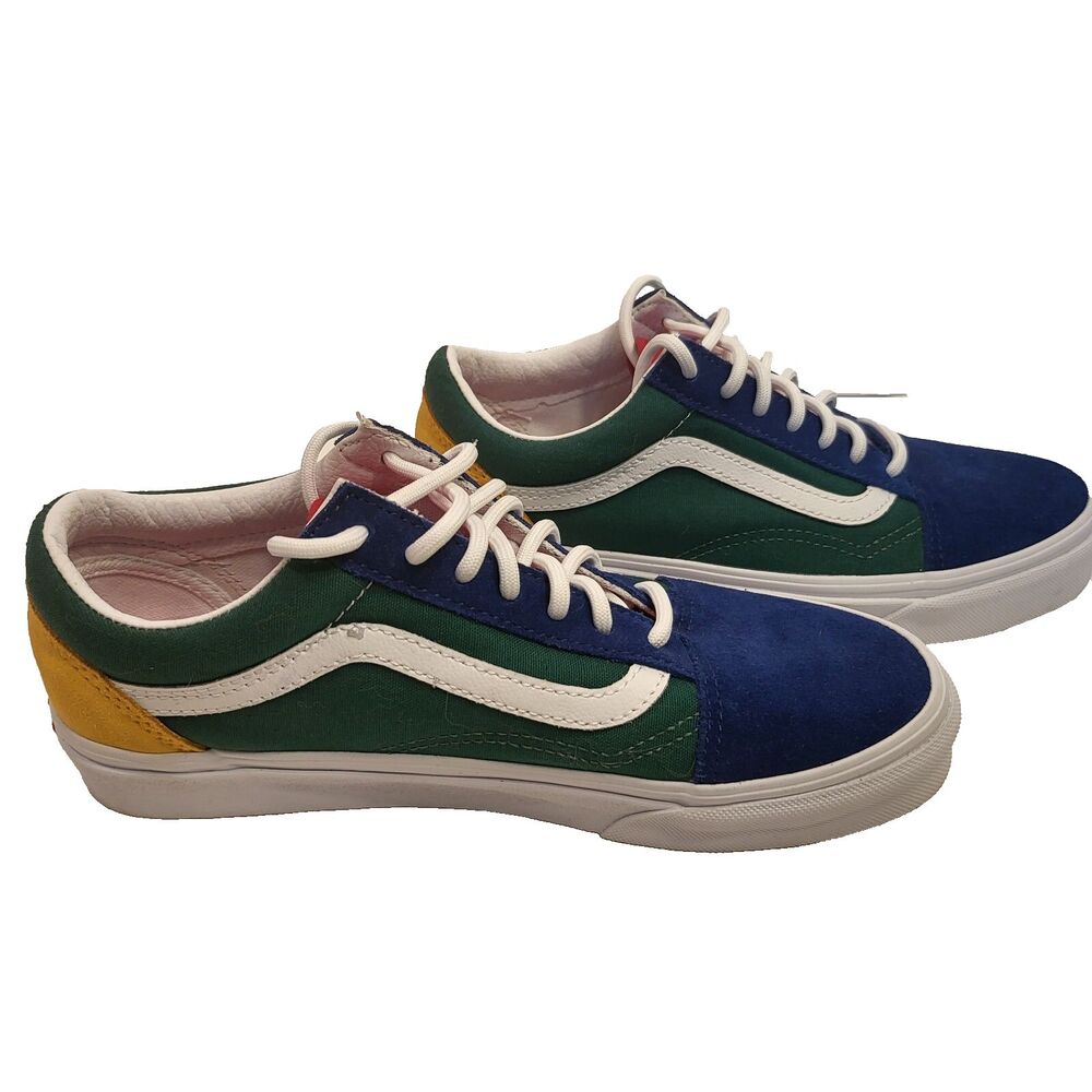 Vans Canvas NEW 500714 Multi Color Lace-Up Sneaker Shoes Size Women  7.5 Men 6